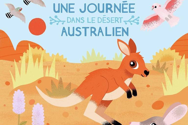 Dans le désert australien